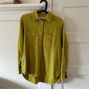 Over-dyed Button Down Shirt Size XS